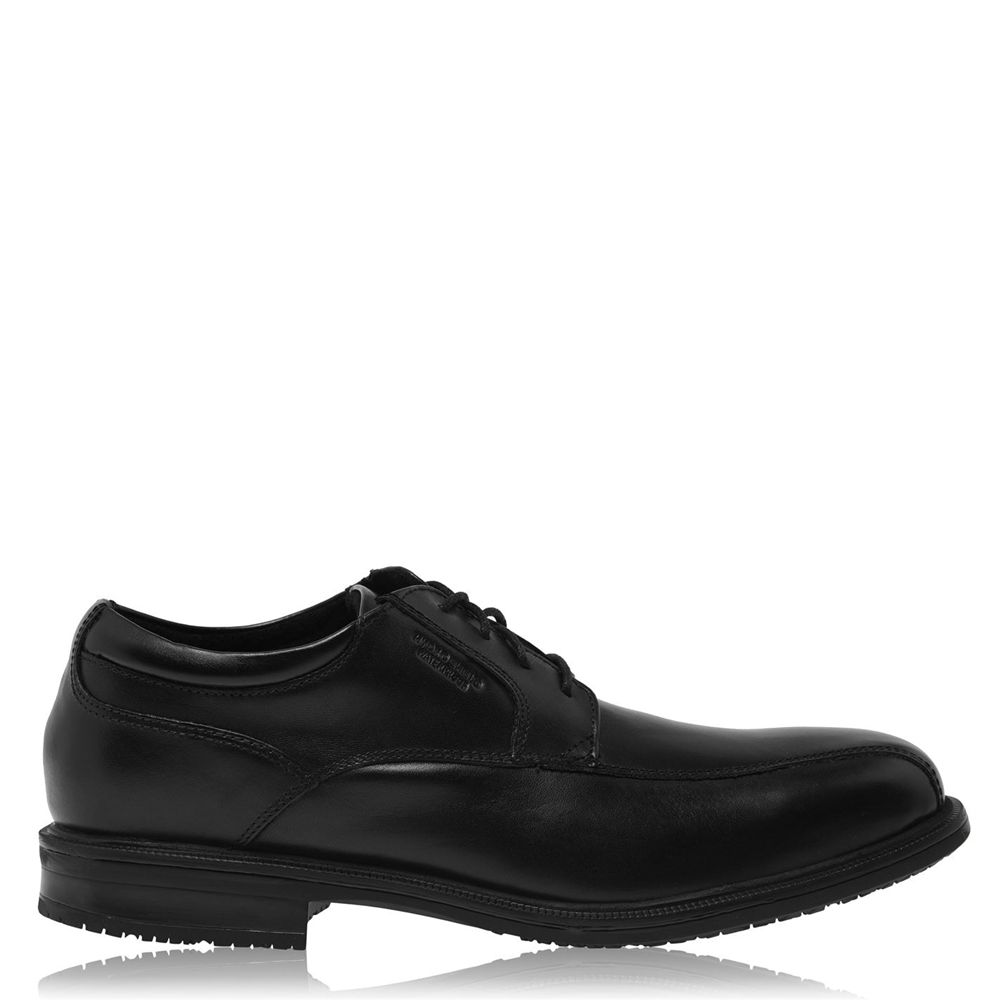 Sapatos Oxford Homem Rockport Pretas,Portugal NQFVW-9384